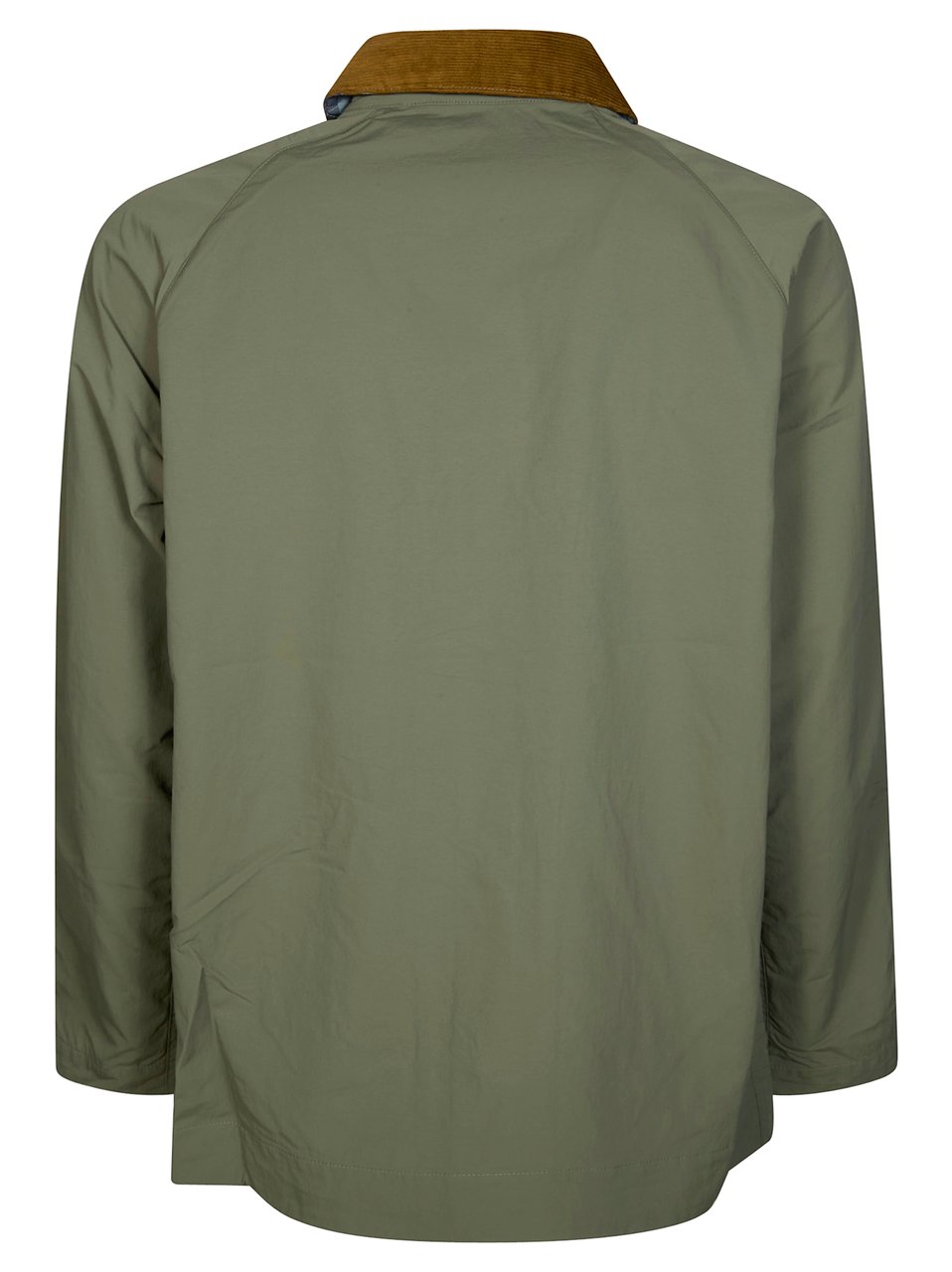 Barbour Muted Olive Corduroy Collar Jacket Grijs