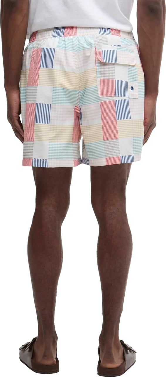 Barbour Heren Patch Swim Short Wit