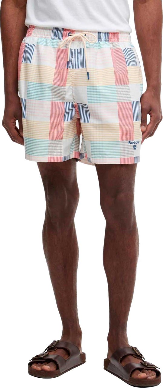 Barbour Heren Patch Swim Short Wit