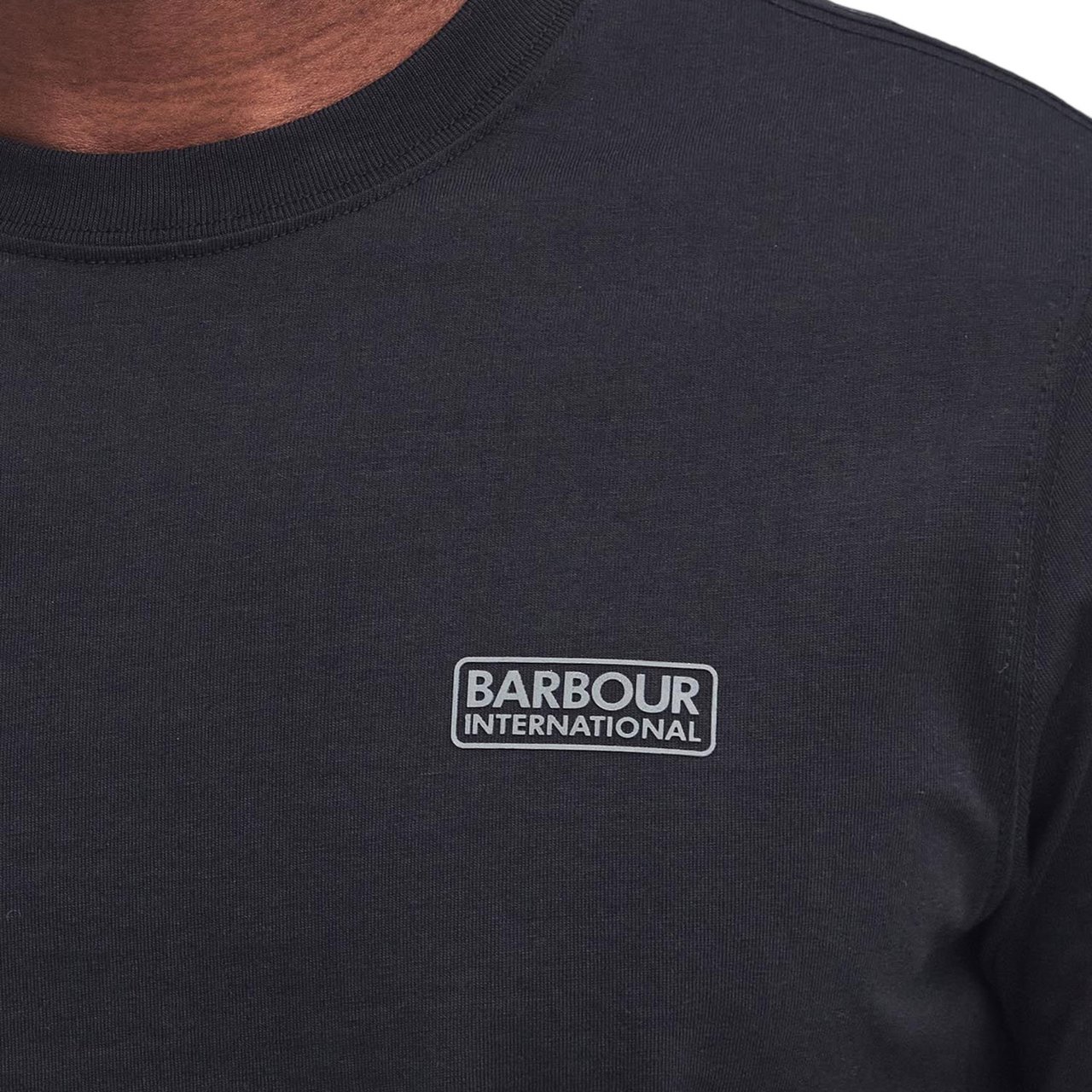 Barbour T-Shirts And Polos Black Zwart