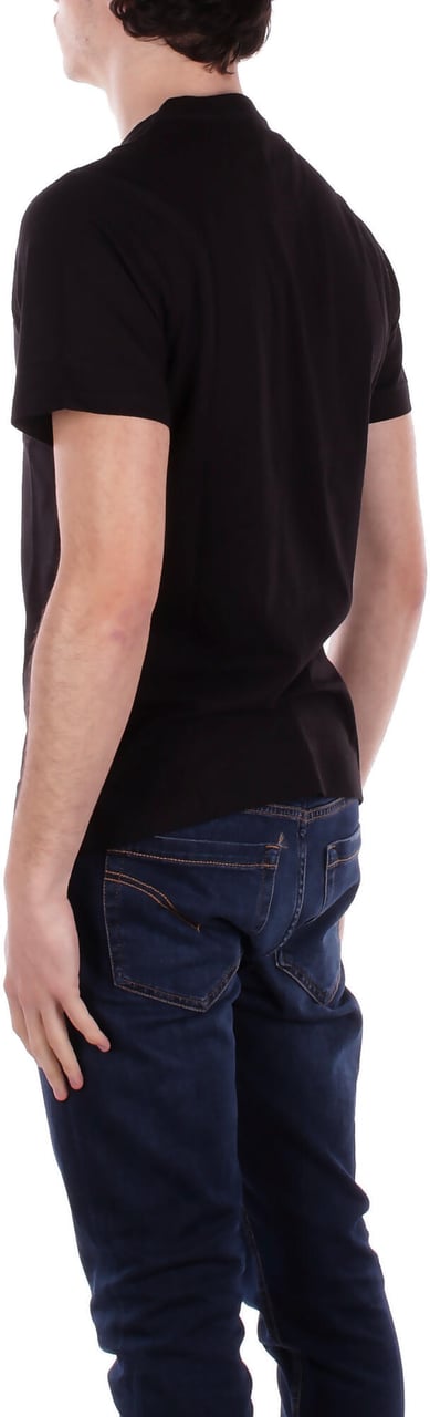 Barbour T-Shirts And Polos Black Zwart