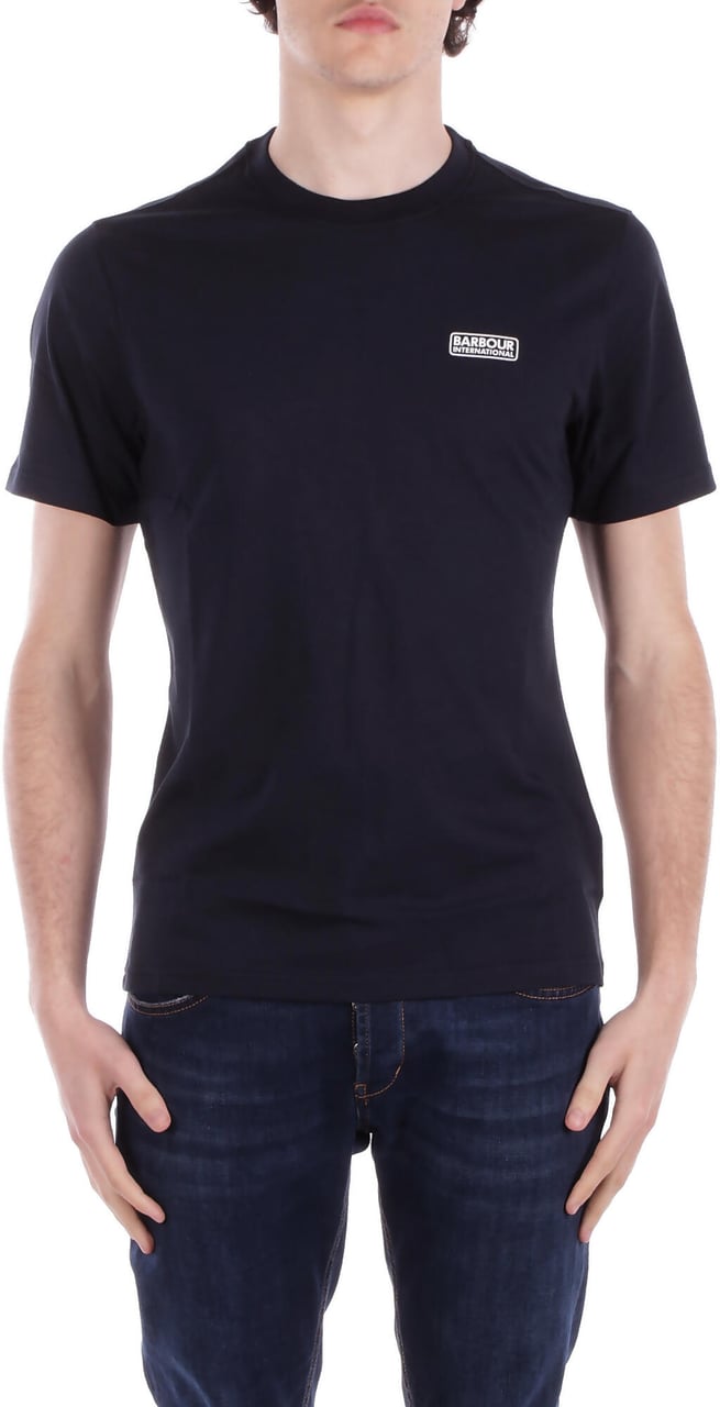 Barbour T-Shirts And Polos Blue Blauw