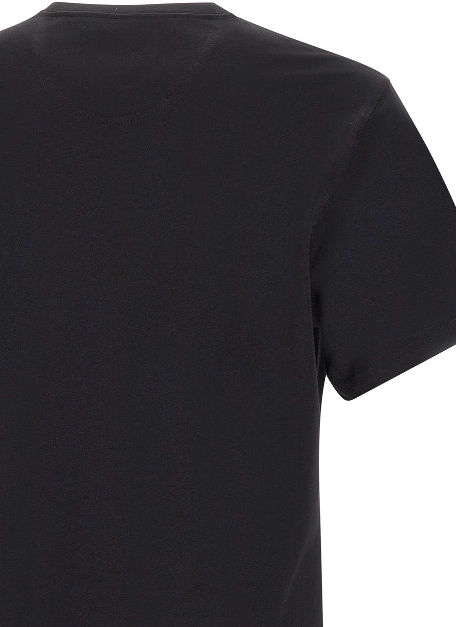 Barbour T-Shirts And Polos Black Zwart