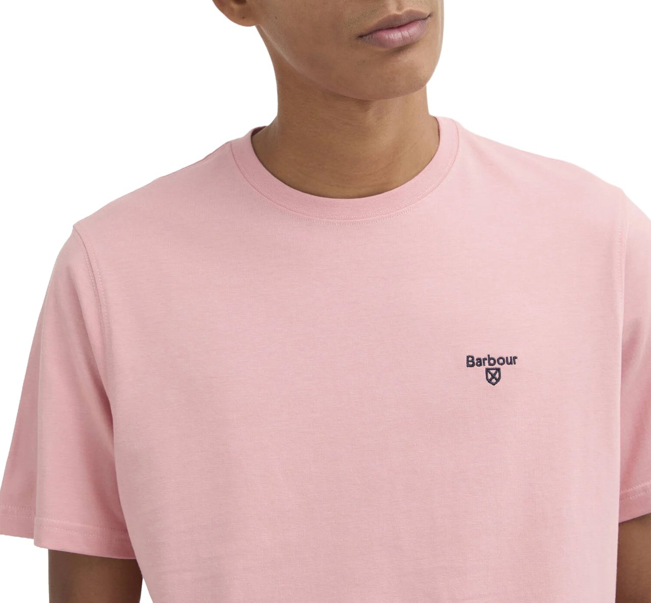 Barbour T-Shirts And Polos Mineral Pink Roze