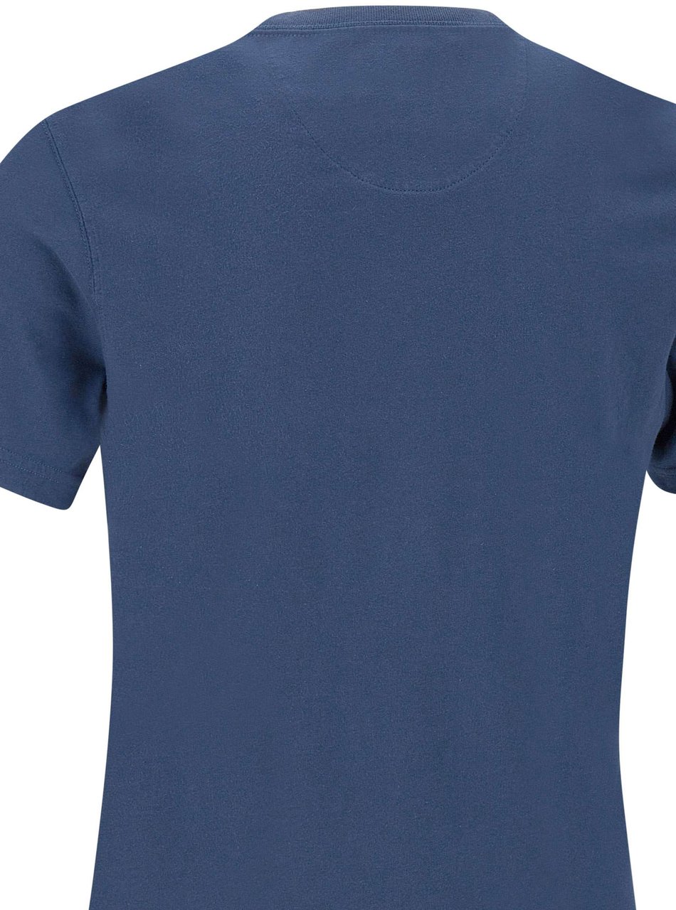 Barbour T-Shirts And Polos Blue Blauw