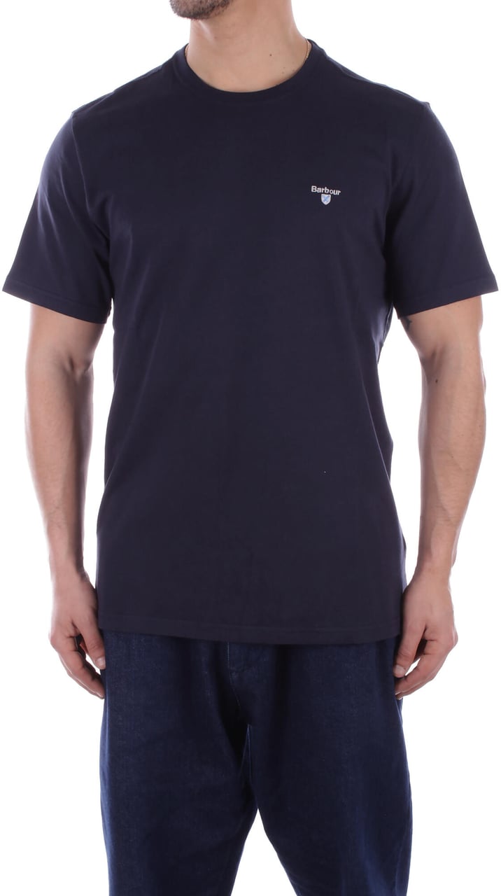 Barbour T-Shirts And Polos Blue Blauw