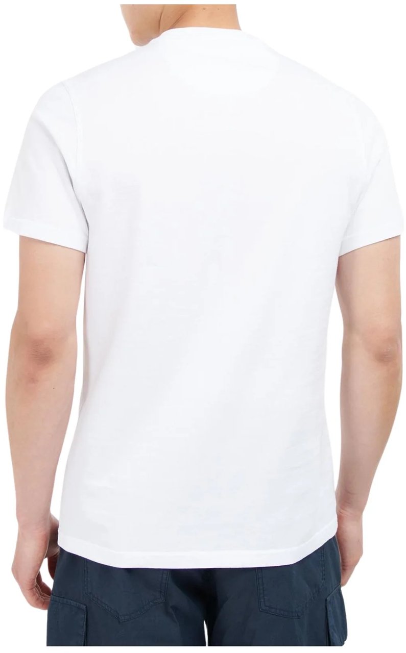 Barbour T-Shirts And Polos White Wit