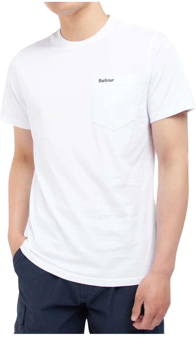 Barbour T-Shirts And Polos White Wit