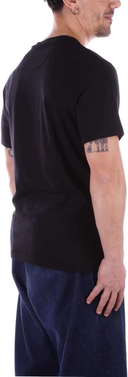Barbour T-Shirts And Polos Black Zwart