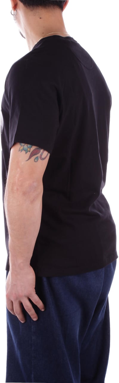 Barbour T-Shirts And Polos Black Zwart