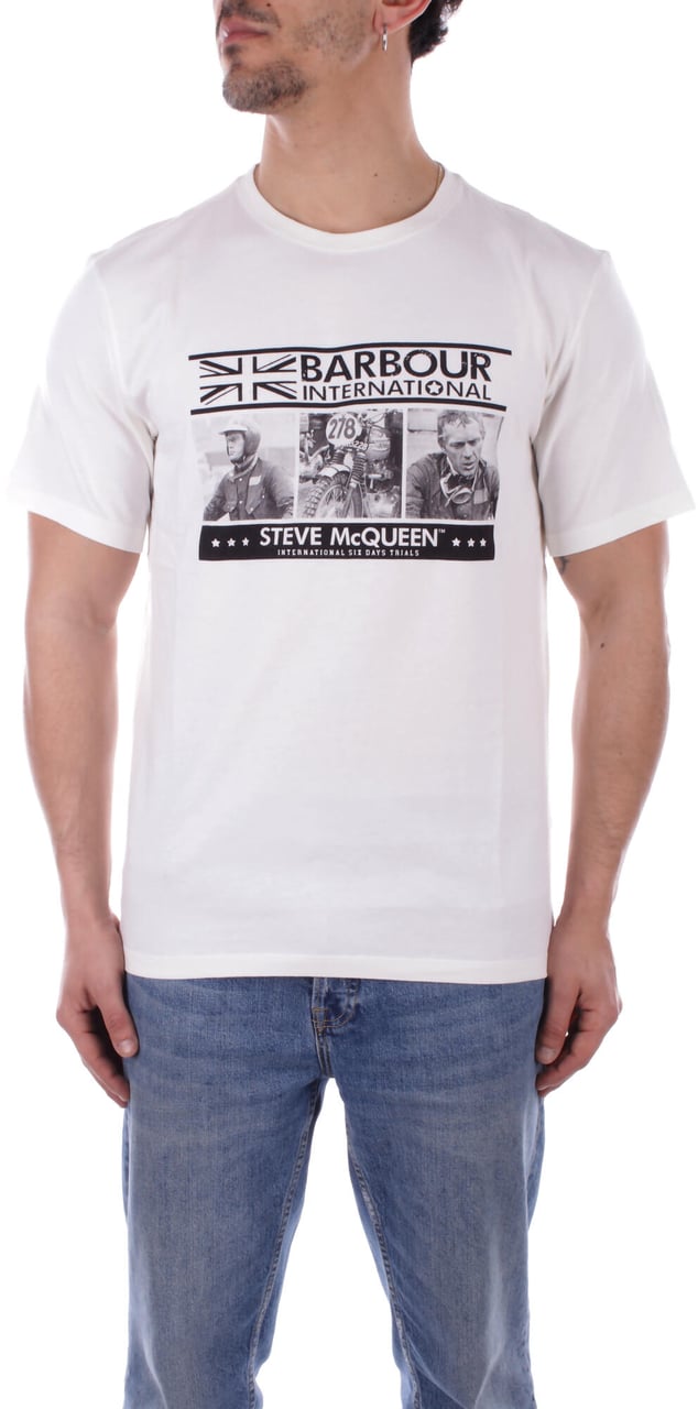Barbour T-Shirts And Polos White Wit