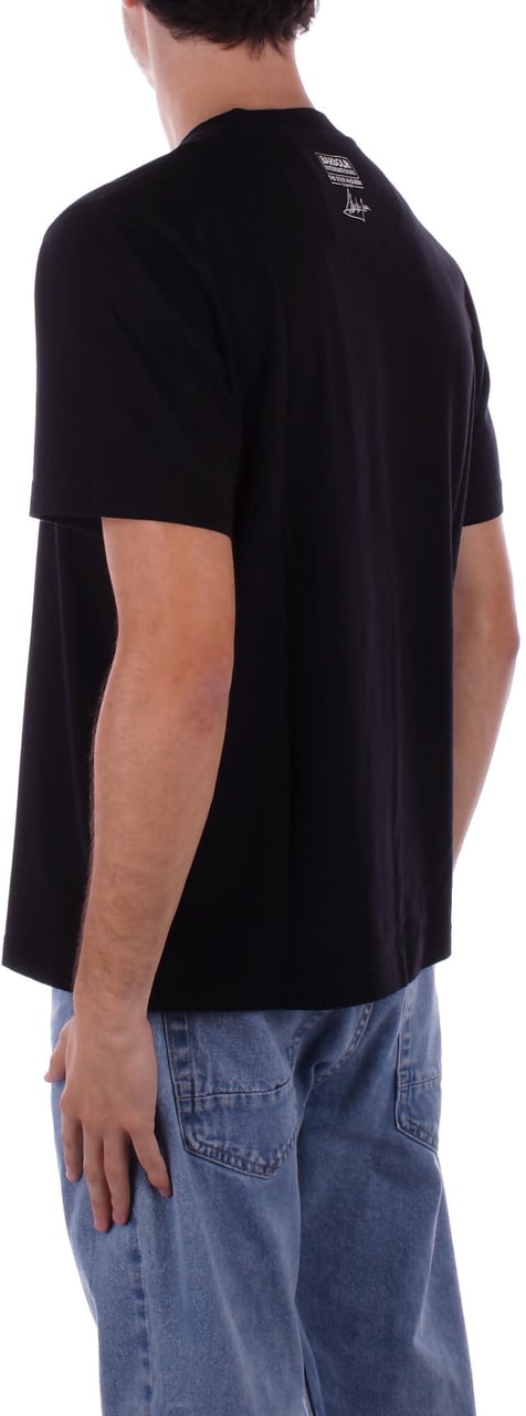 Barbour T-Shirts And Polos Black Zwart