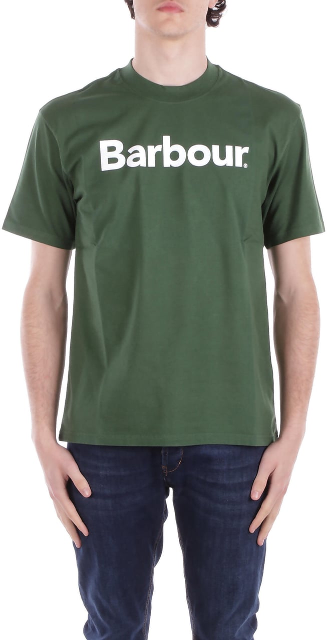 Barbour T-Shirts And Polos Green Groen