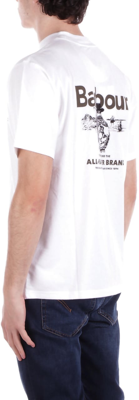 Barbour T-Shirts And Polos White Wit