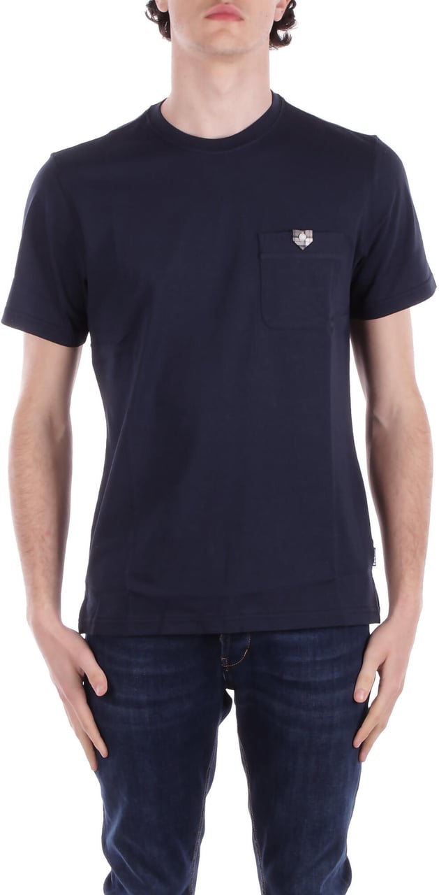 Barbour T-Shirts And Polos Blue Blauw