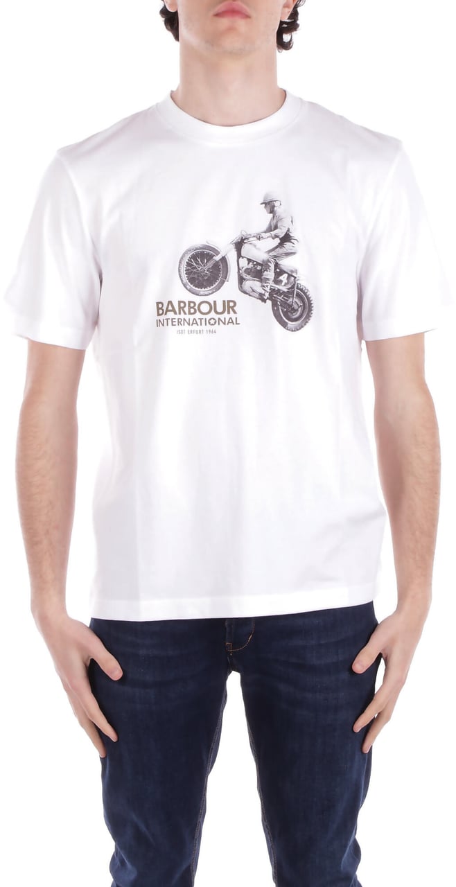 Barbour T-Shirts And Polos White Wit