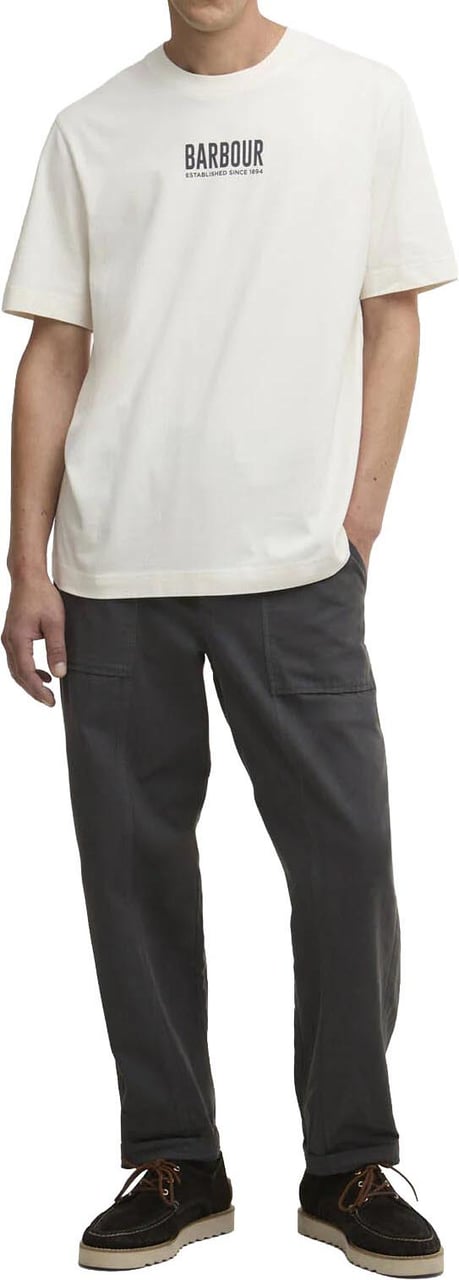 Barbour - Wildfell relaxed graphic t-shirt - MTS1552 - BE13 Neutral Wit