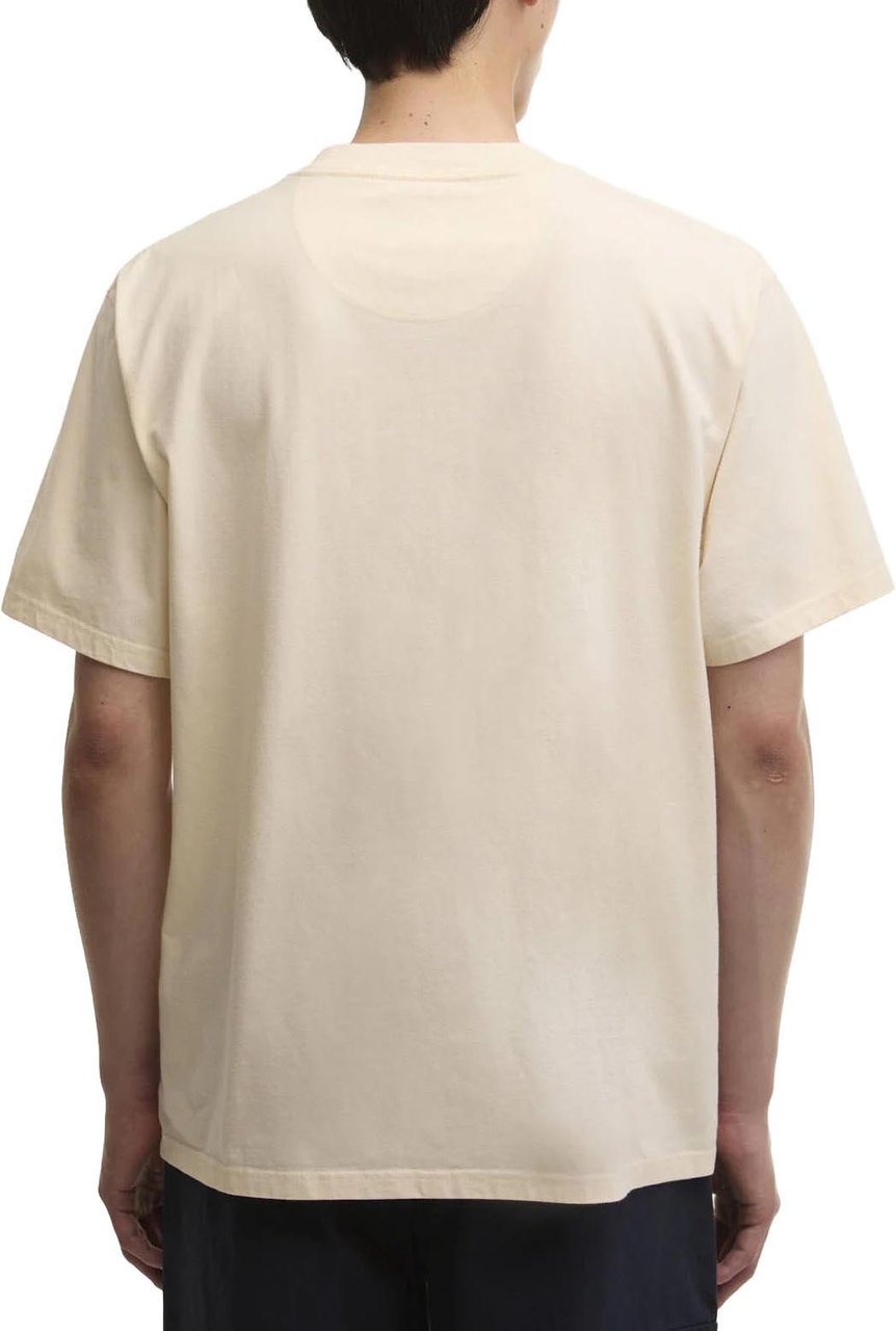 Barbour - Links os t-shirt - MTS1556 - BE13 Neutral Wit