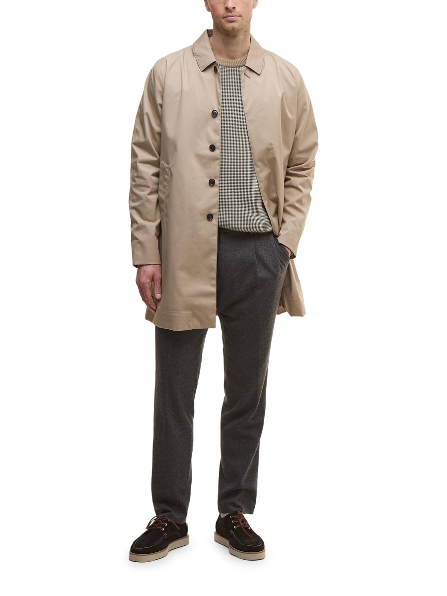 Barbour Grey Lorden Cotton-Blend Jacket Neutraal