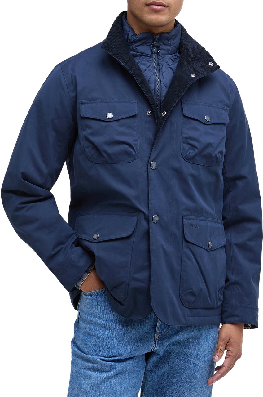 Barbour Coats Blue Blauw