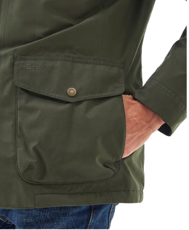 Barbour Coats Green Groen