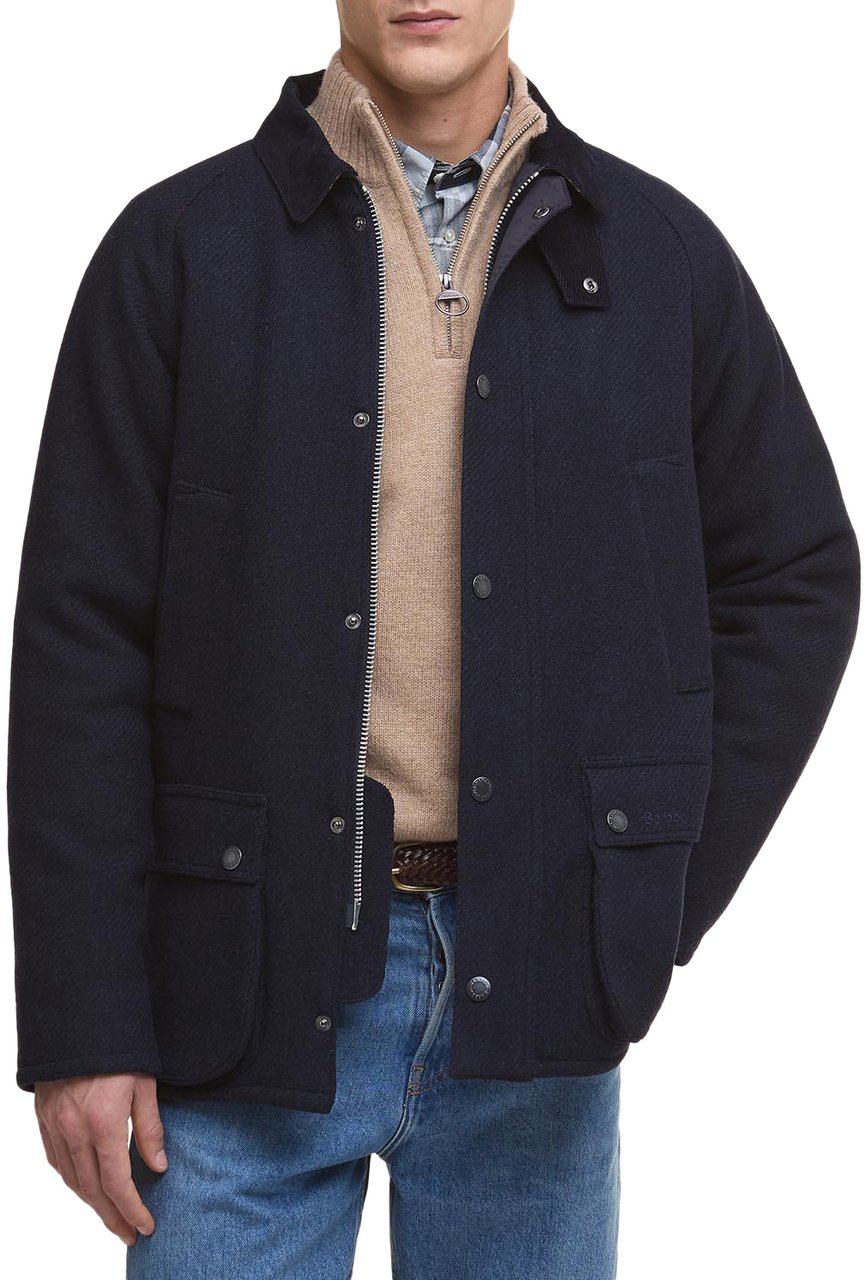 Barbour Coats Blue Blauw