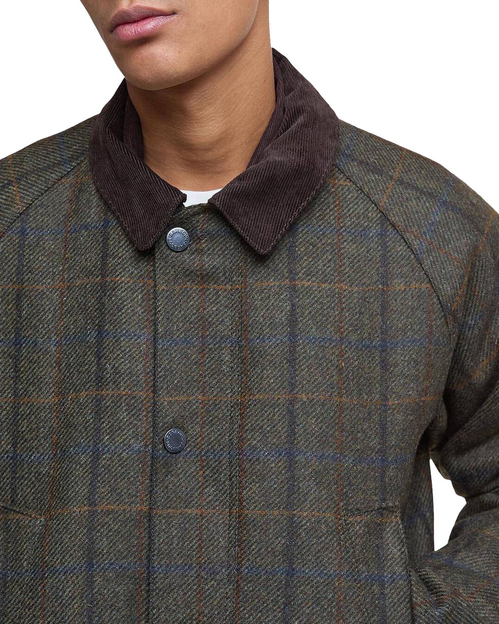 Barbour Heren Bedale Check Woll Jacket Bruin Bruin