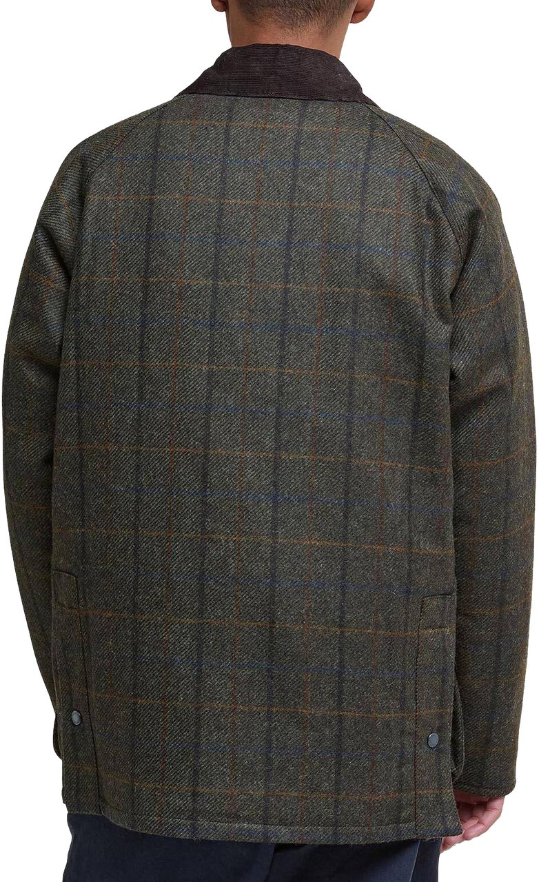 Barbour Heren Bedale Check Woll Jacket Bruin Bruin