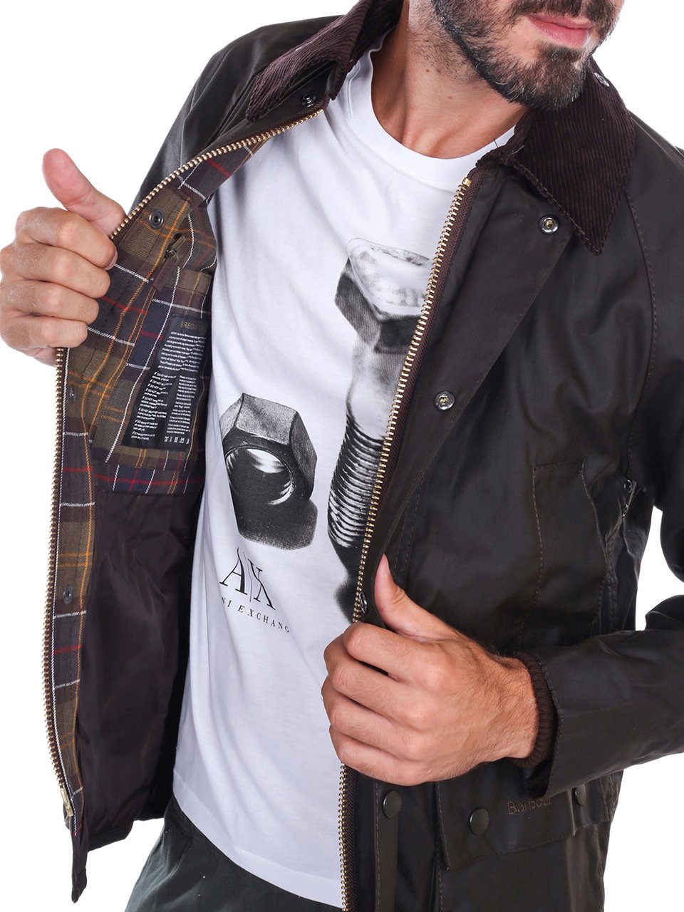 Barbour Jackets Olive Donkergroen