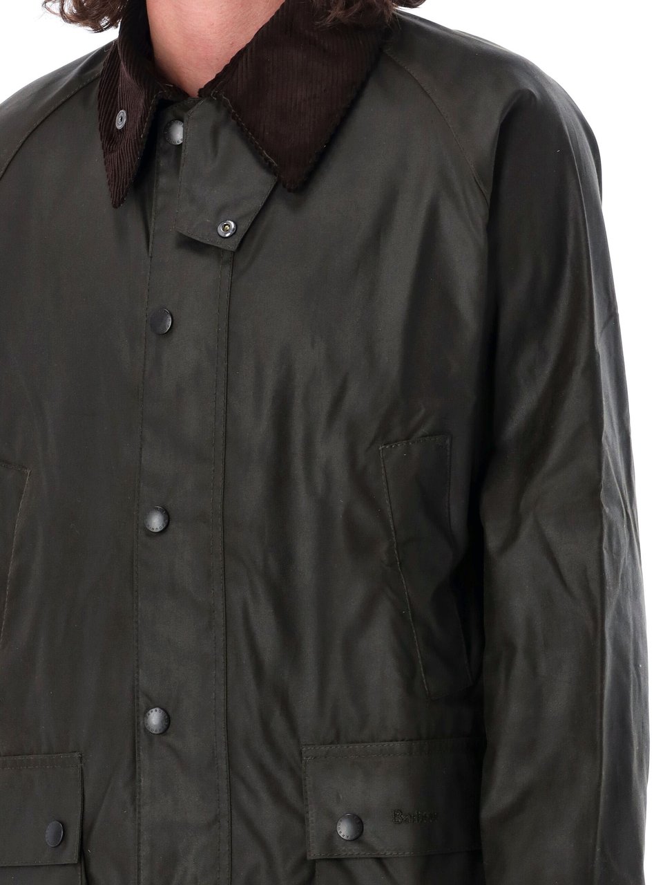 Barbour Heren BEDALE WAX JACKET Groen