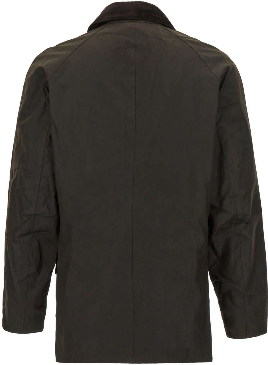 Barbour Dark brown cotton Ashby jacket Bruin