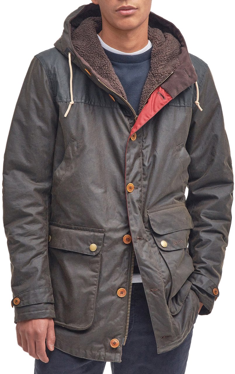 Barbour Coats Green Groen