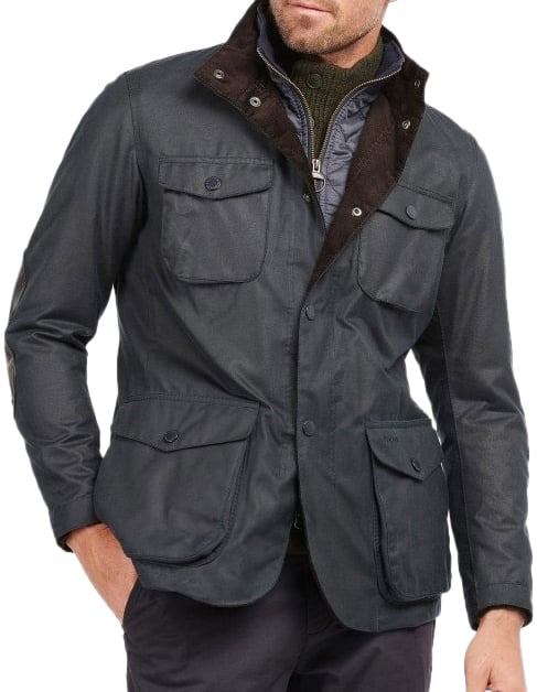 Barbour Coats Blue Blauw