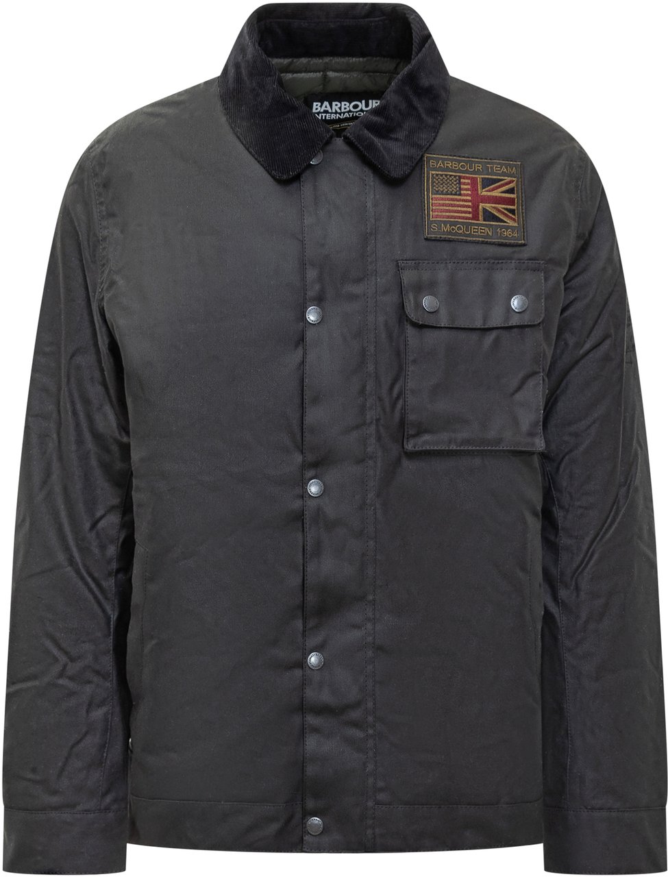 Barbour Barbour Giacca Nera Steve McQueen Zwart