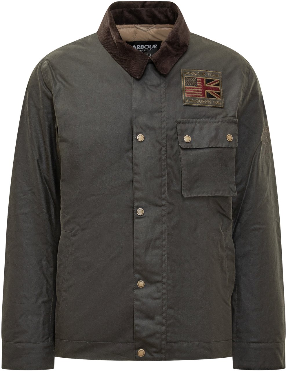 Barbour Barbour Giacca Steve McQueen con Patch Groen