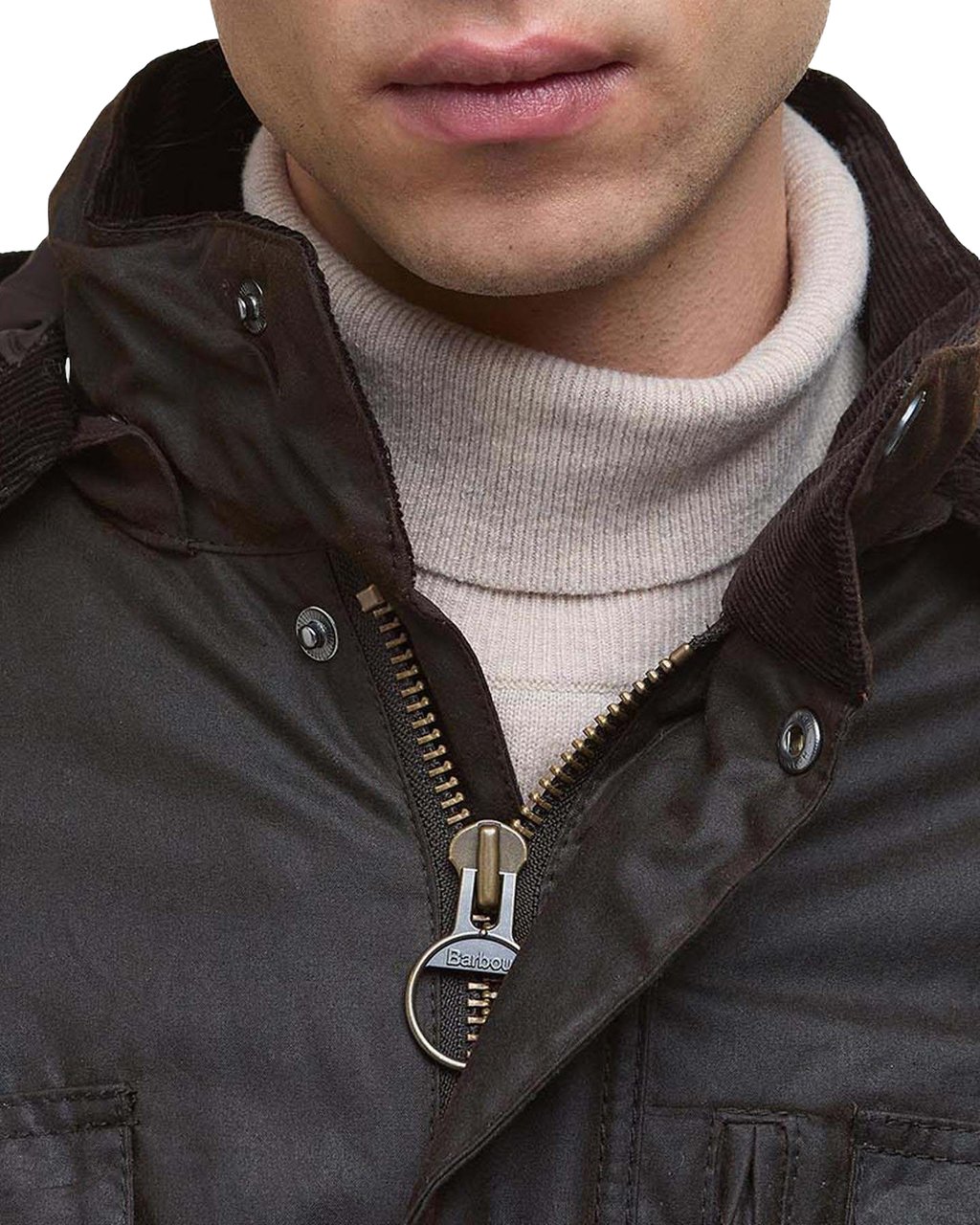Barbour Heren WINTER SAPPER WAX JACKET Bruin