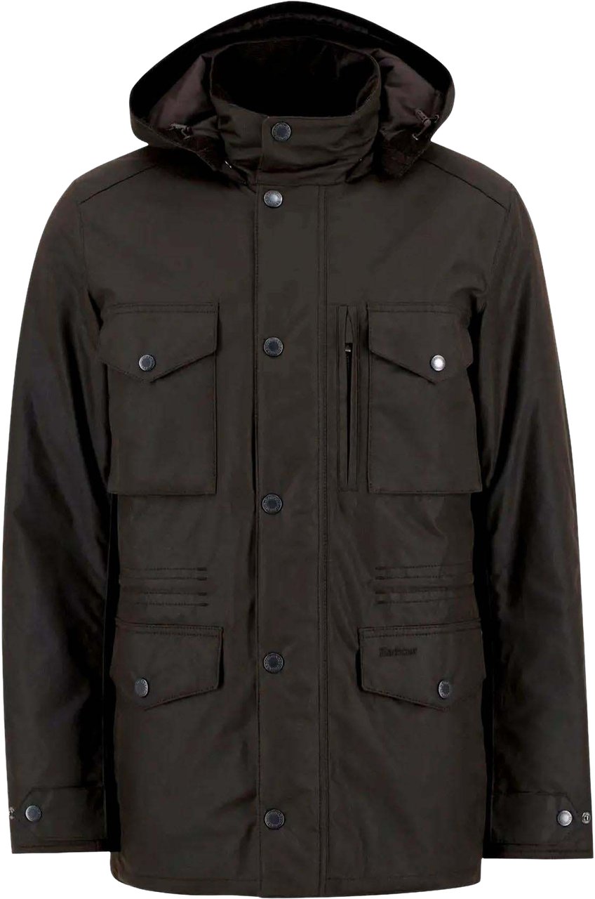 Barbour Heren WINTER SAPPER WAX JACKET Bruin