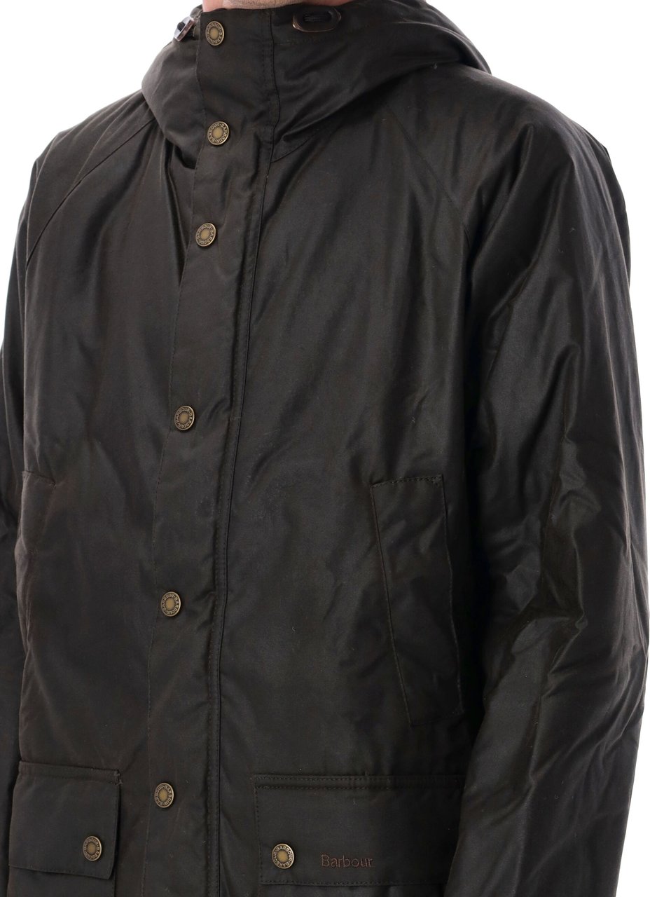 Barbour Beaufort Verde Donkergroen
