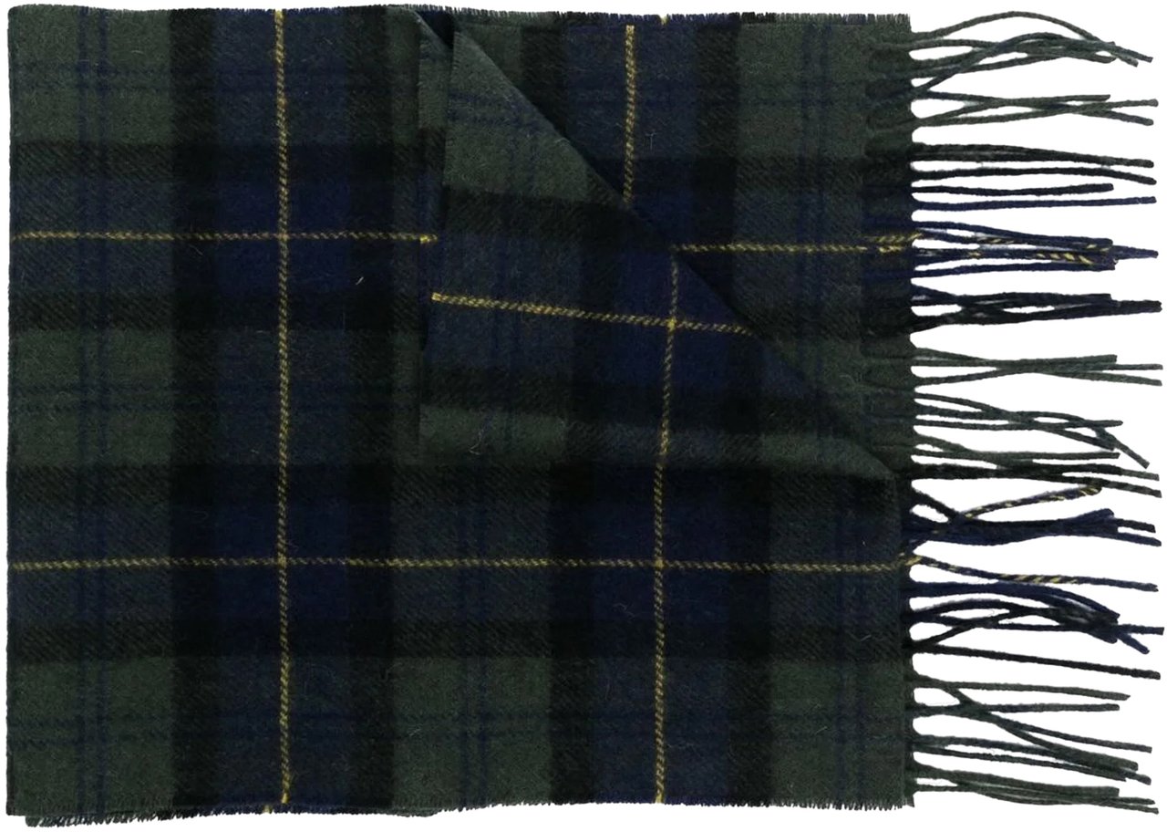 Barbour Scarfs Olive Night Groen