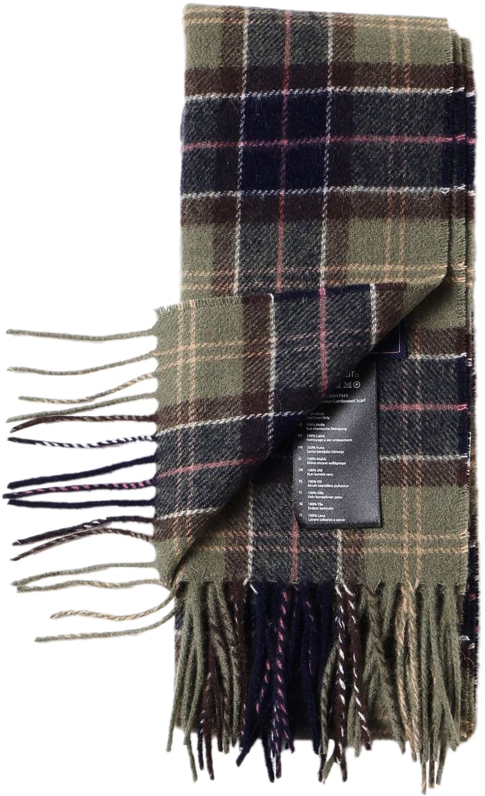 Barbour Scarfs Green Groen