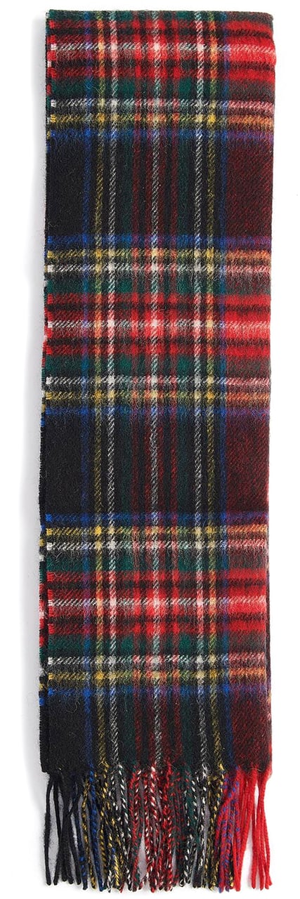 Barbour Scarfs Black Stewart Zwart