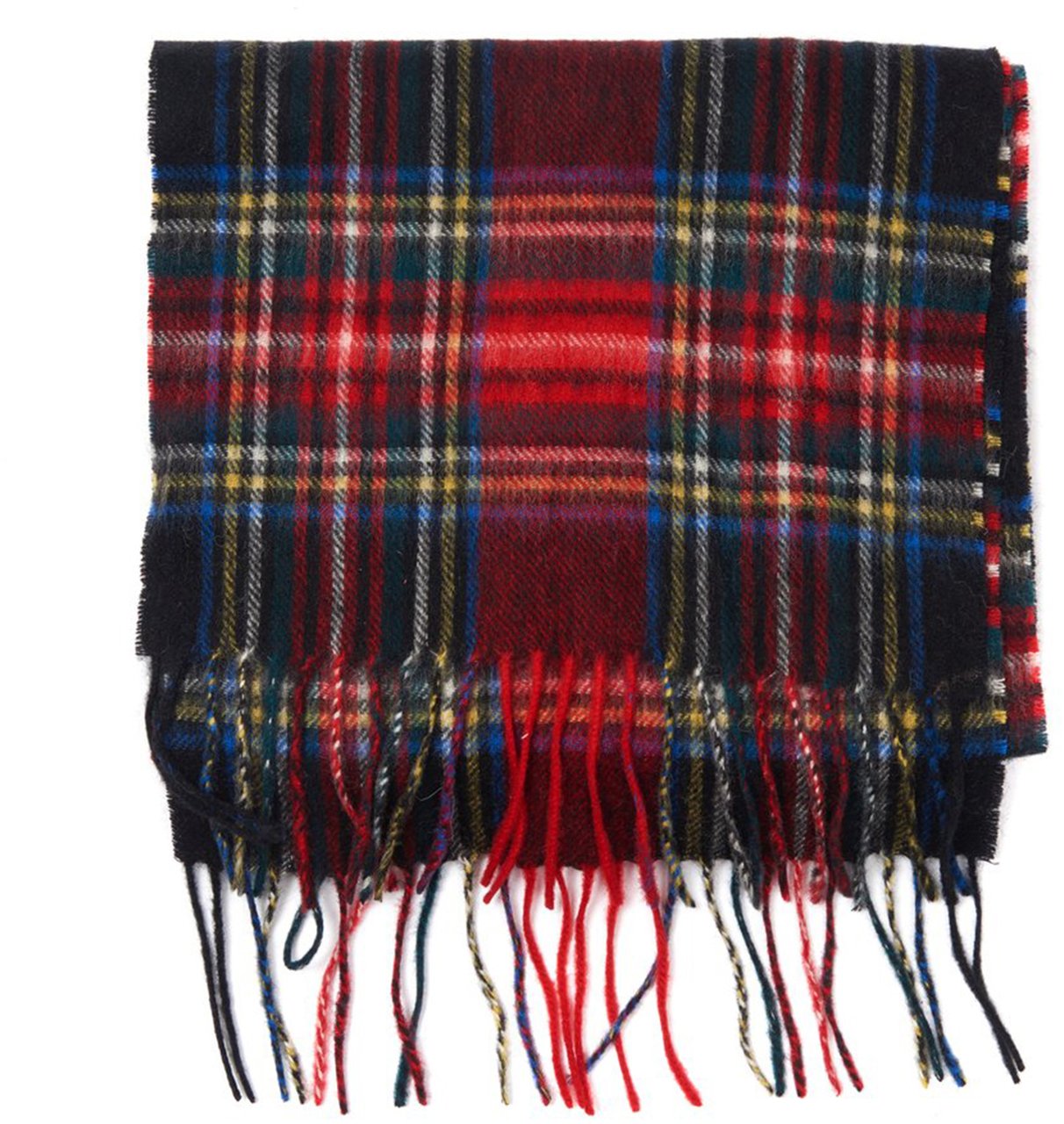 Barbour Scarfs Black Stewart Zwart