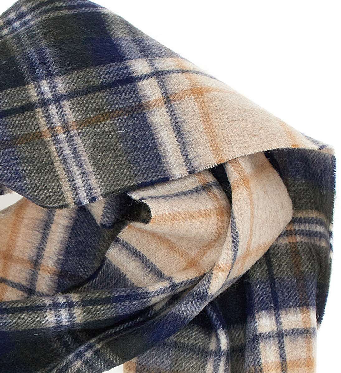 Barbour Scarfs Blue Navy