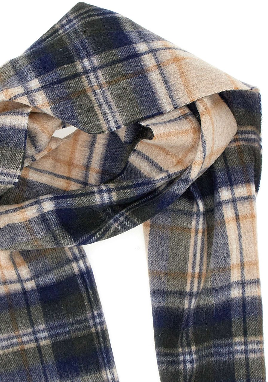 Barbour Scarfs Blue Navy