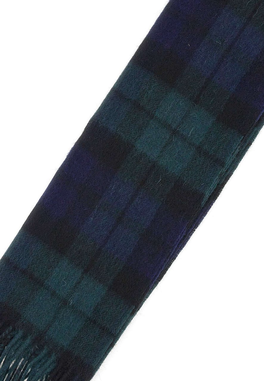 Barbour Scarfs Blue Navy