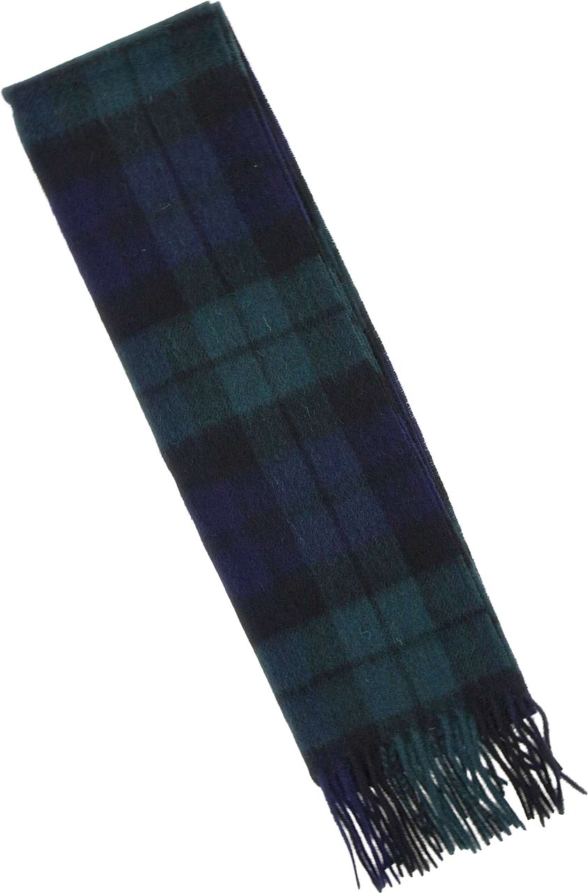 Barbour Scarfs Blue Navy