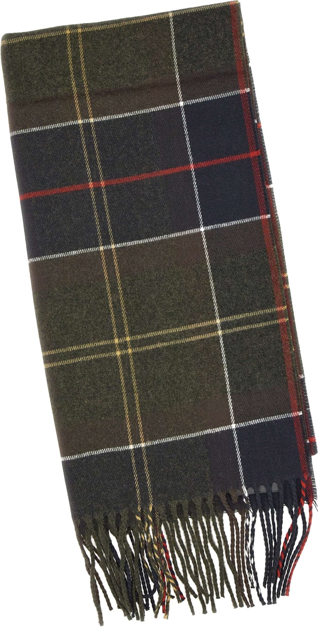 Barbour Scarfs Multicolor Donkergroen
