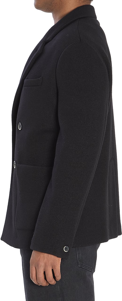 Barena Molena Lanoso winter coat Zwart