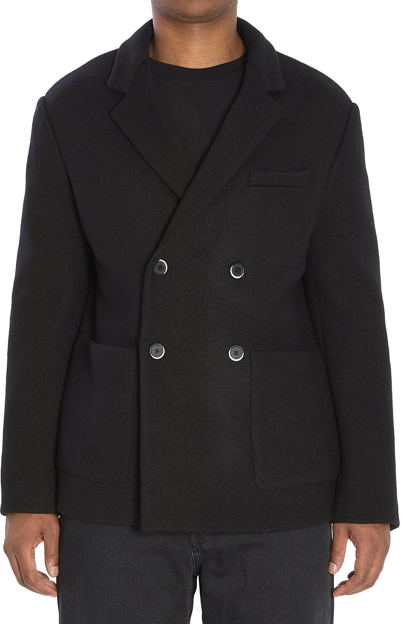 Barena Molena Lanoso winter coat Zwart