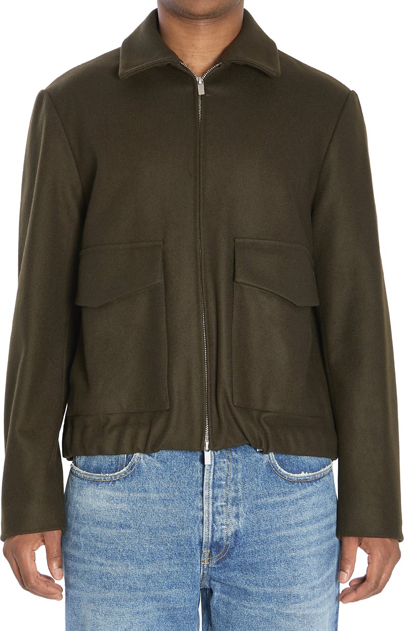 Barena Magan Caramal jacket Groen